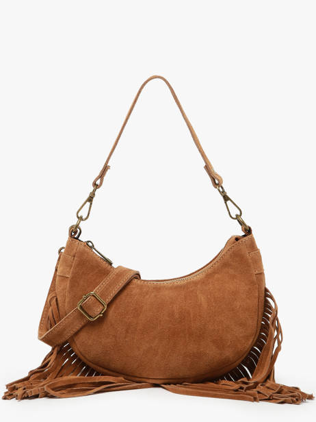 Schoudertas Velvet Milano Bruin velvet VE25064